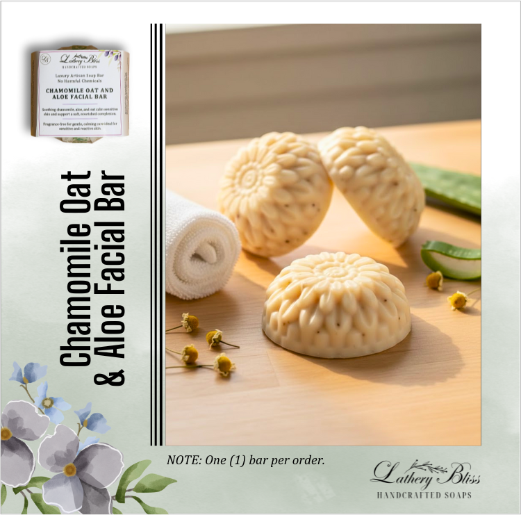 Chamomile Oat and Aloe Facial Bar