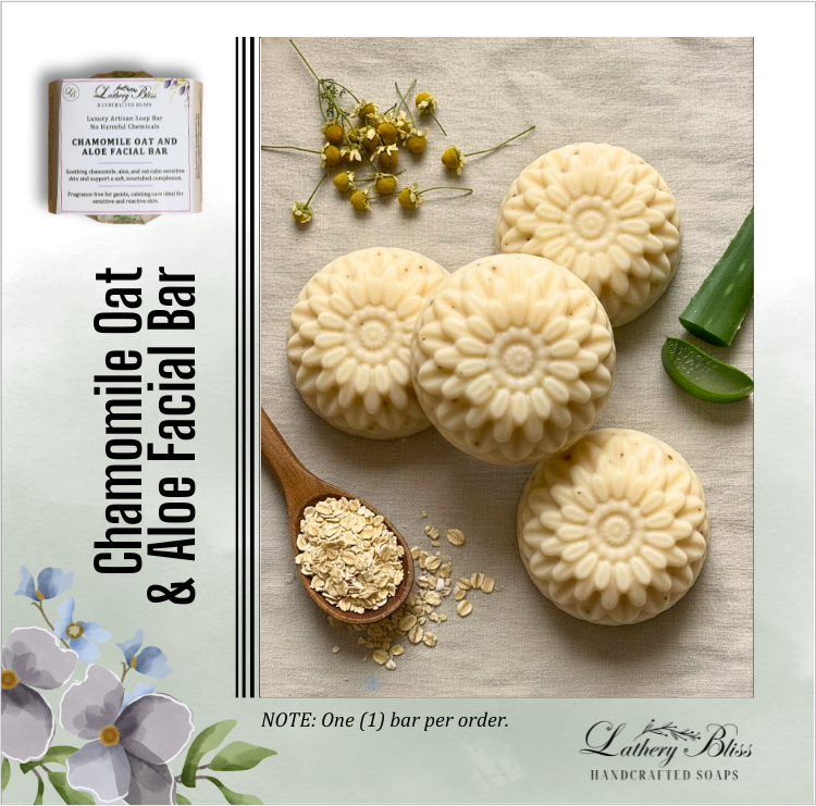Chamomile Oat and Aloe Facial Bar