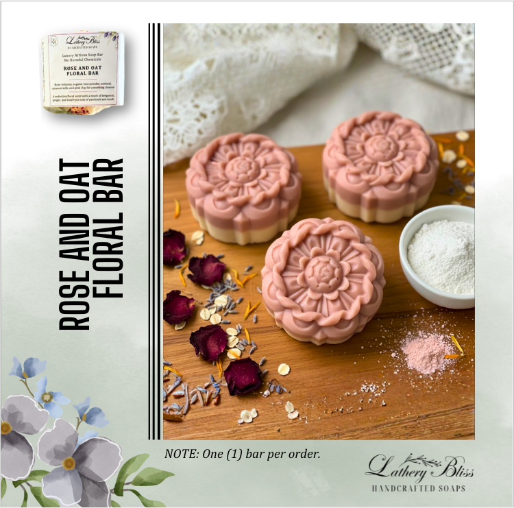 Rose and Oat Floral Bar